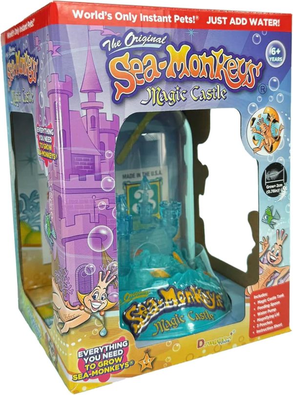 Sea-Monkeys? Magic Castle - World's Only Instant Pets? - Ages 6+ (Pack of 1)