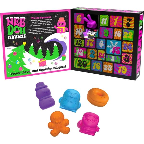 NeeDoh Squishmas Advent Calendar - 24 Mini Toys