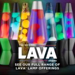 The Original Lava? Lamp - 14.5 Night Swim - Classic Liquid Motion Lamp - White Wax and Blue Liquid - Item #2095 (Amazon Exclusive)